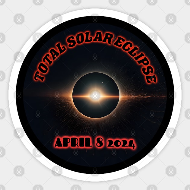 Solar Eclipse 2024 Sticker by Obotan Mmienu